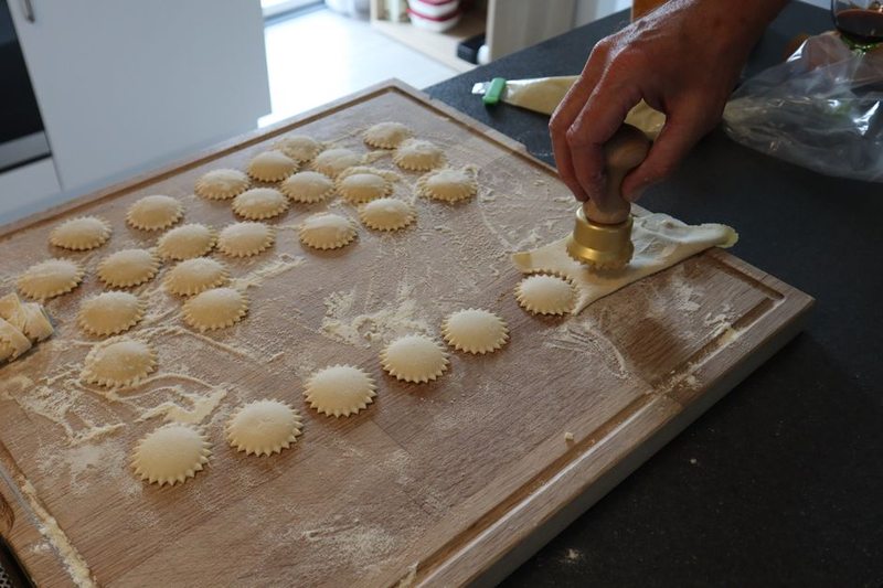 Kacsamáj Ravioli